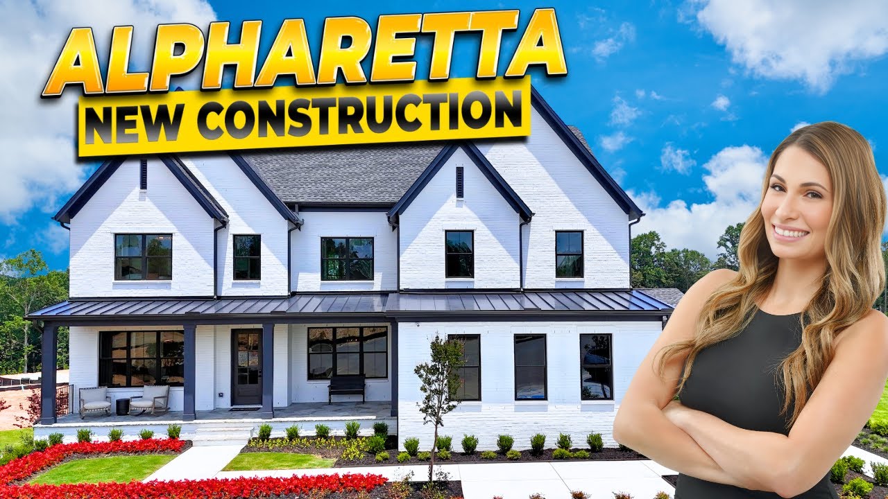 Inside One of Alpharetta&rsquo;s Best New Construction Homes | Atlanta&rsquo;s Hottest Suburb!