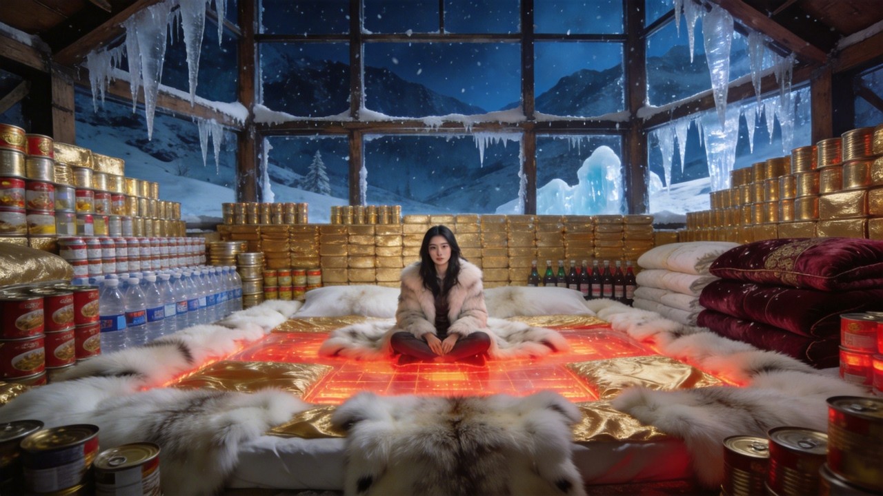 重生倒計時30天！瘋狂變賣愛馬仕套現1700萬！全城名媛笑我瘋，末世降臨後，她們跪求進我的土炕房！#末世#極寒末世#末末追劇