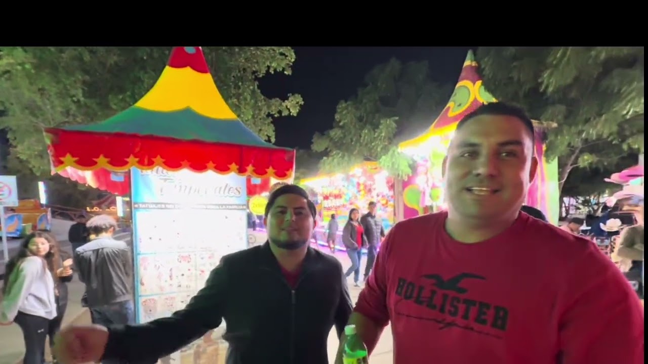 Primer día de feria en compañía de los neitor