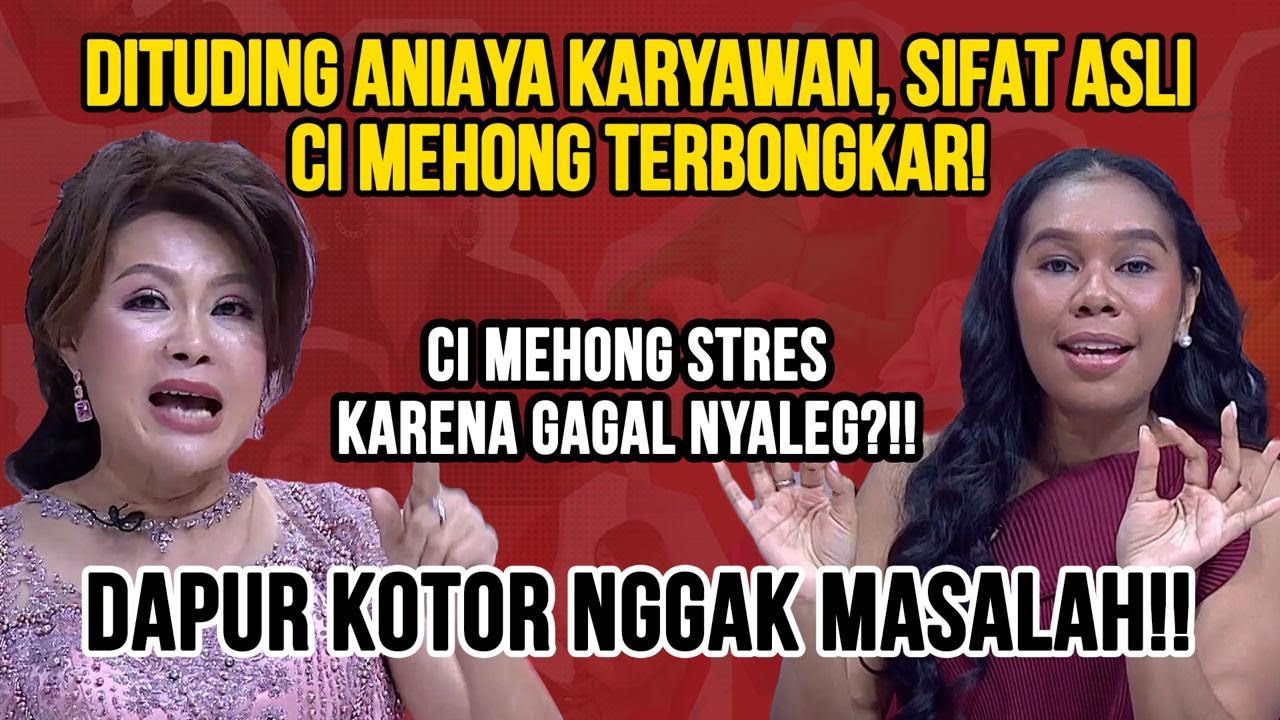 CI MEHONG NGAMUK  KUE & BIKA AMBONNYA DITUDING KUTUAN SAMA TASYI! ANDA MAU JATUHKAN SAYA??!!