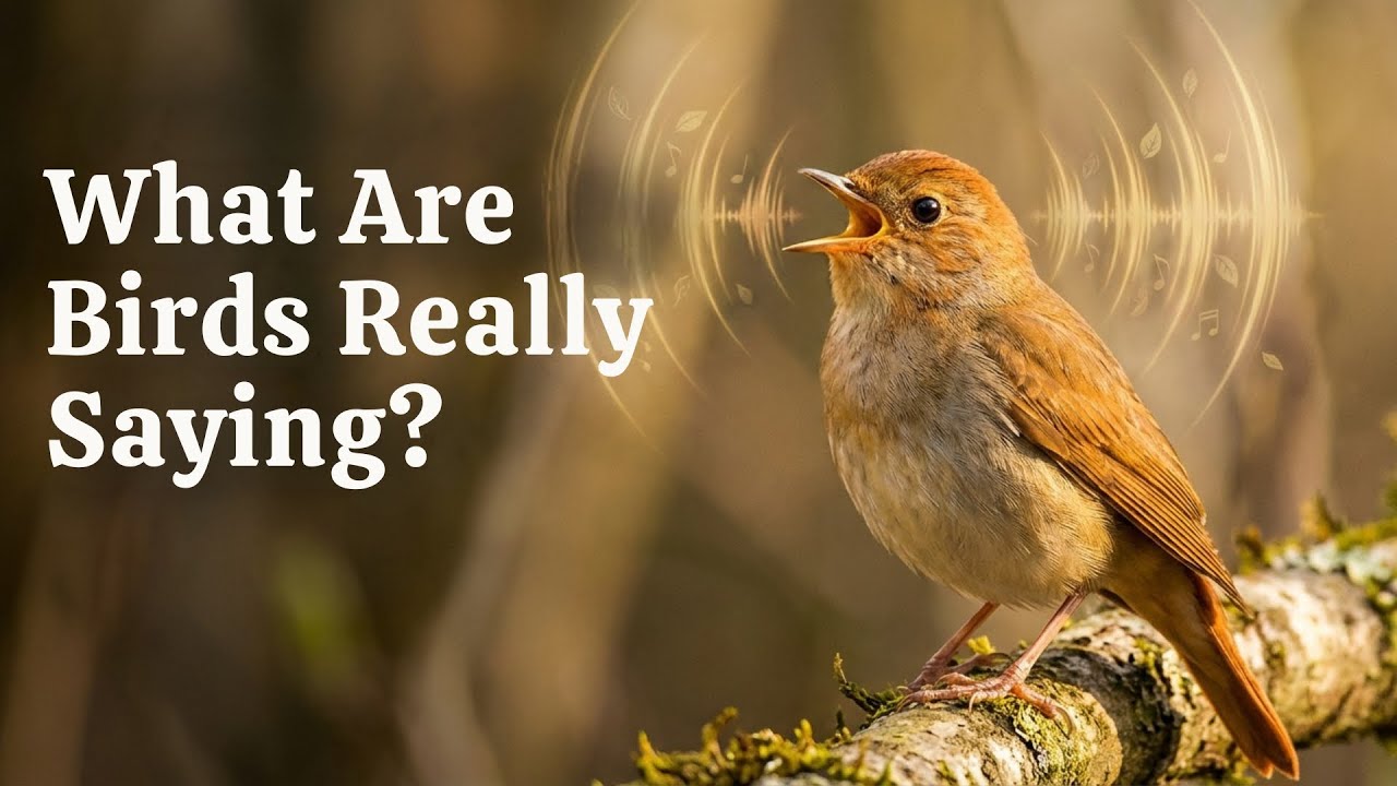 Birdsong Isn’t Just Sound. It’s Something Else.