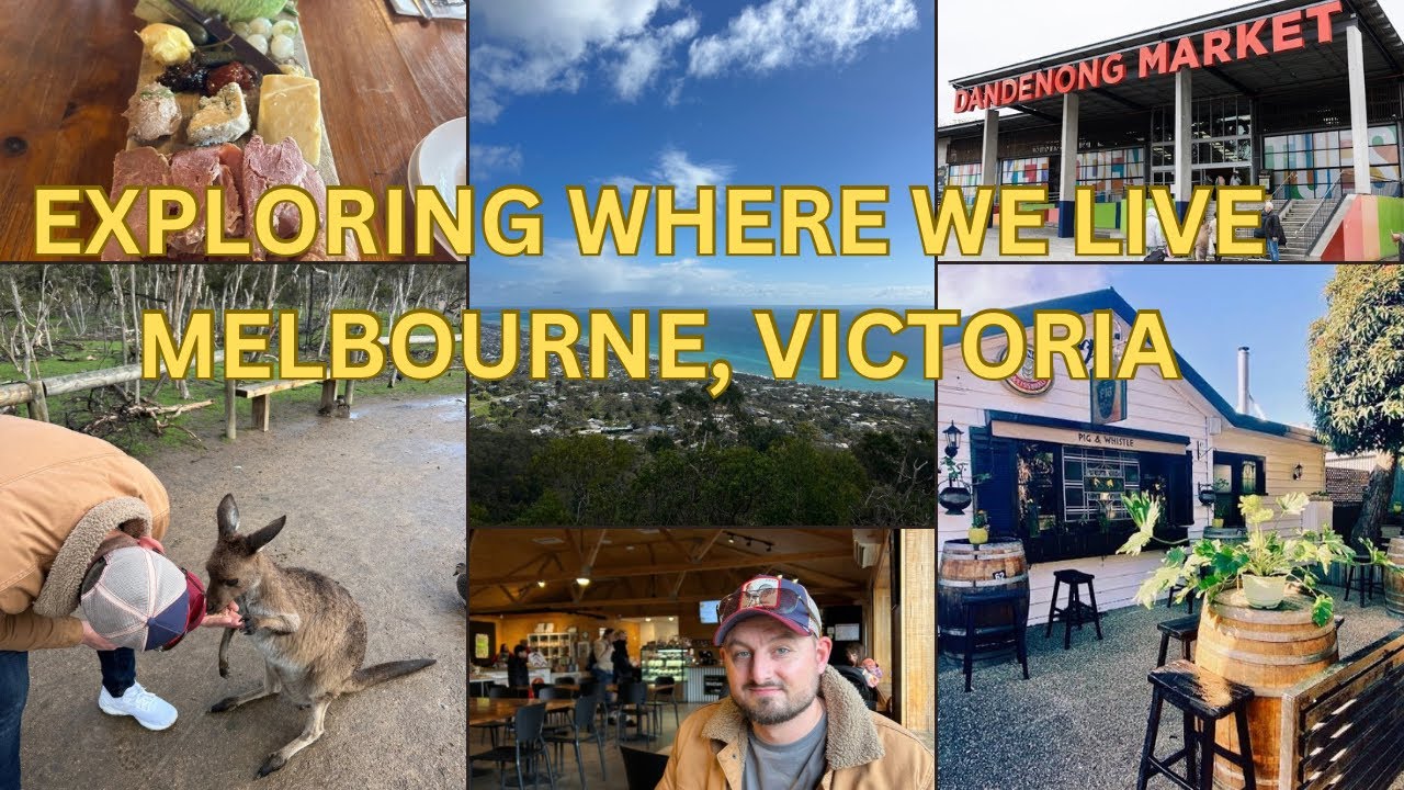Life Down Under: Exploring Where We Live 🇦🇺 THE PIG & WHISTLE | DANDENONG MARKET | MORNINGTON | 