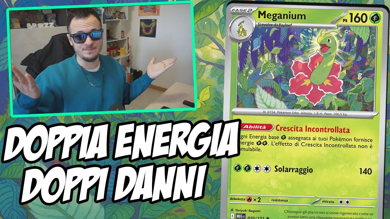 DOUBLE ENERGY and DEAL 300+ DAMAGE | MEGANIUM DECK