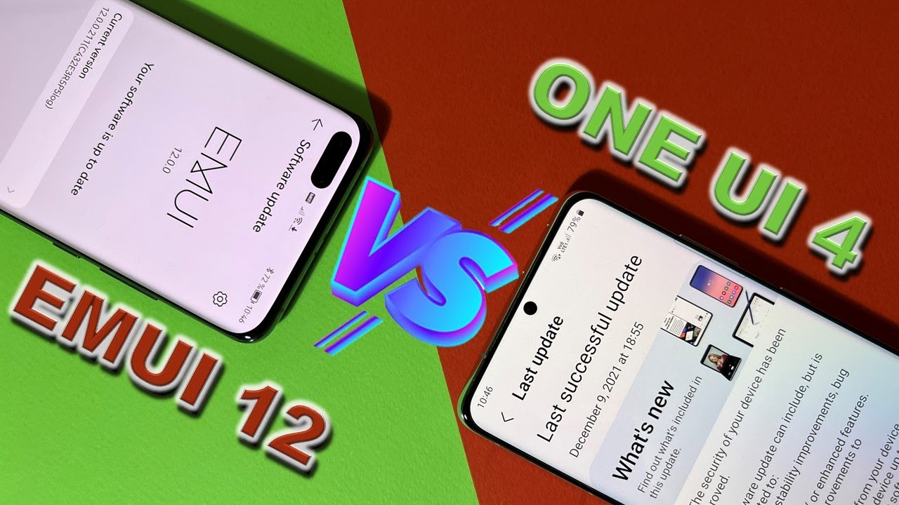 Huawei EMUI 12 VS Samsung One Ui 4 - In Deep Comparison