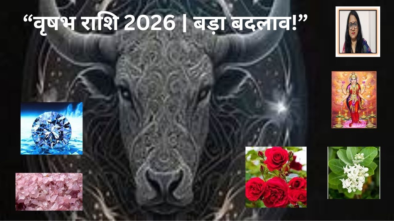 वृषभ राशि 2026 वार्षिक राशिफल 2026 #VrishabhRashi2026