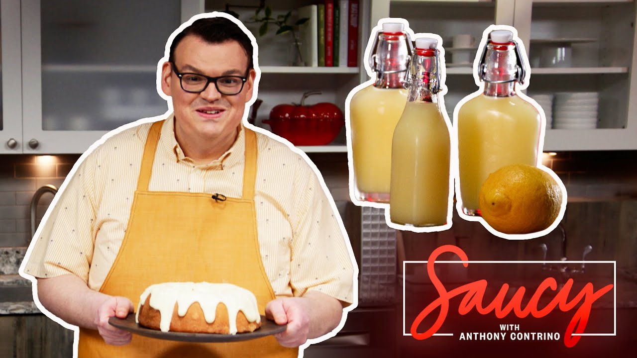How To Make Limoncello, Lemon Curd Tarts and Lemon Bundt Cake | Saucy