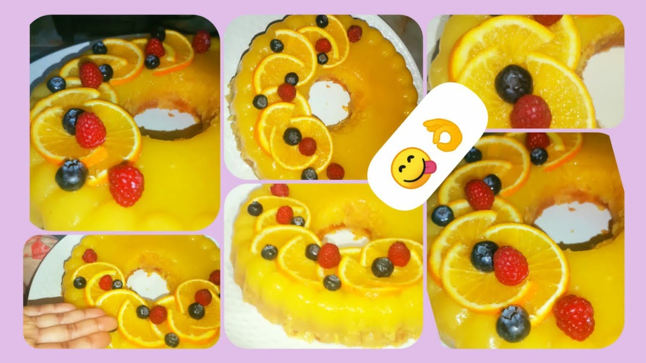 #كيكة# اقتصادية  بالبرتقال🍊 بطبقة #بكريمة # الفلان إسفنجية  منعشة🍊 وطعمها خطير وسهله في التحضير👌😋