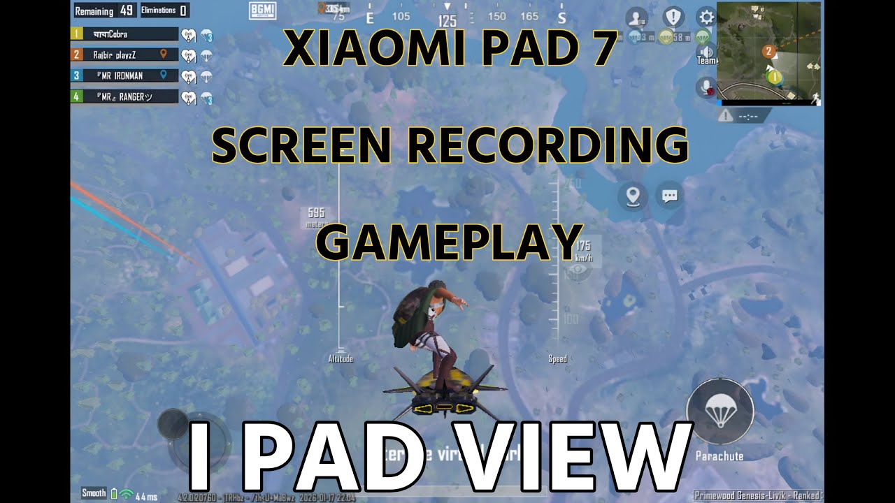 🔟 Xiaomi Pad 7 BGMI Extreme FPS Gameplay | Worth Buying?