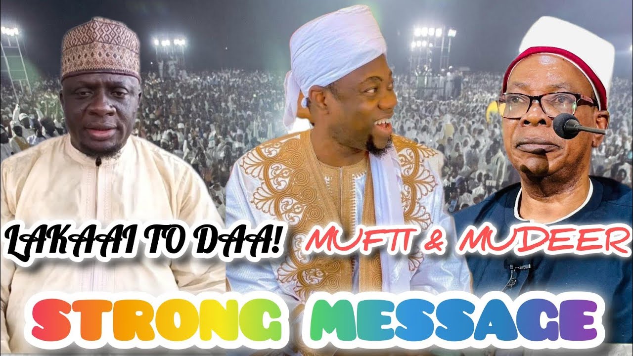 LAKAAI TO DAA! Daaru L Birri Sends Strong Message to Baba Mufti Ilorin & Mudeeru Markaz 