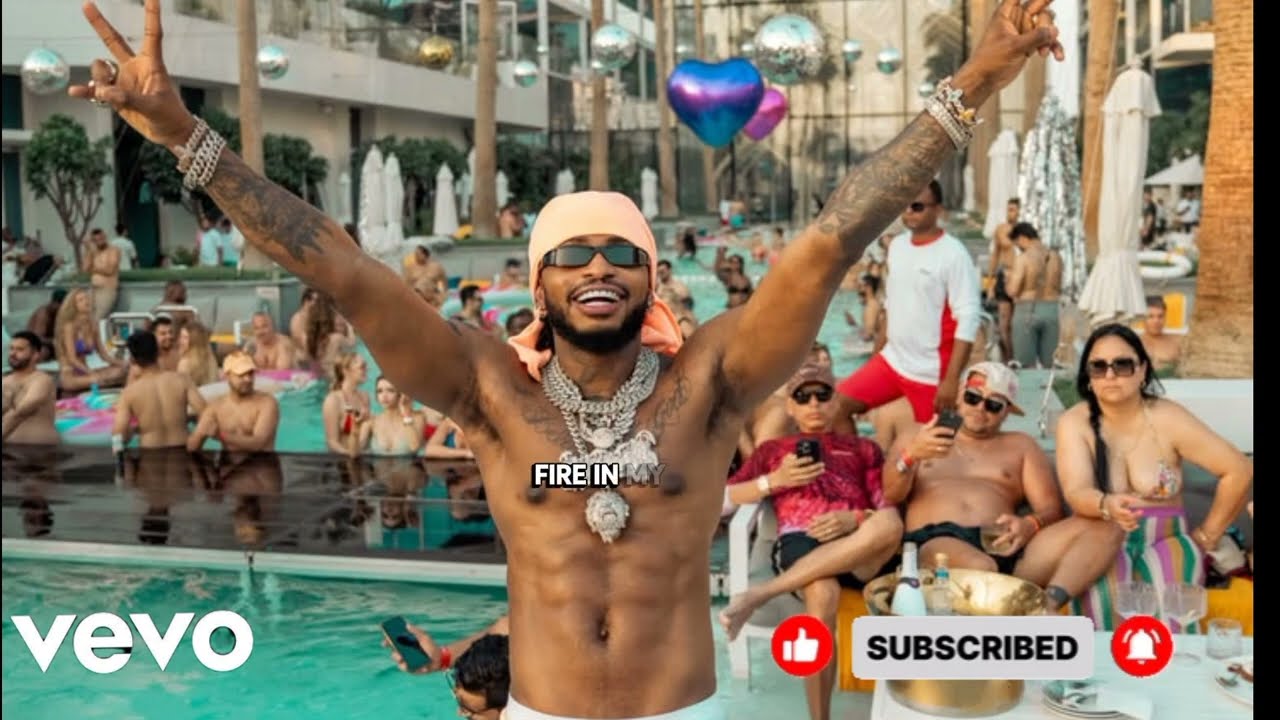 Diamond Platnumz - Fire in My Veins -Offical - Lyrics Video 