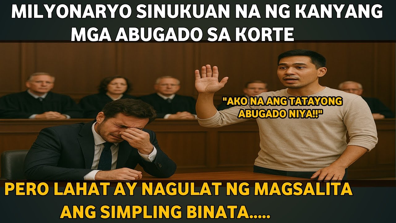 SIMPLING BINATA NA MINALIIT SA KORTE,ISA PALANG GENIUS AT MATALINONG ABUGADO, GIMBAL LAHAT SA HULI!!