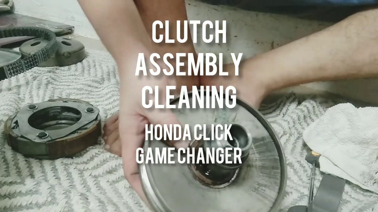 Clutch Assembly Cleaning and Greasing - Honda Click 125i Game Changer
