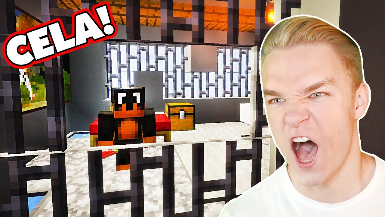 Wpakowałem ABRE do WIĘZIENIA w Minecraft! *był mega zły*
