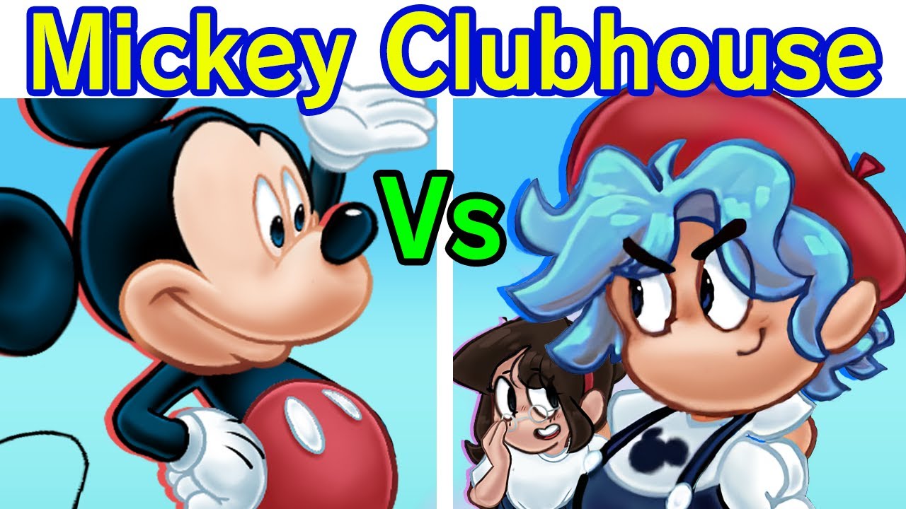 Friday Night Funkin' - VS Mickey Mouse: Clubhouse Birthday Party - Disk 1 (FNF Mod) (BF/GF)