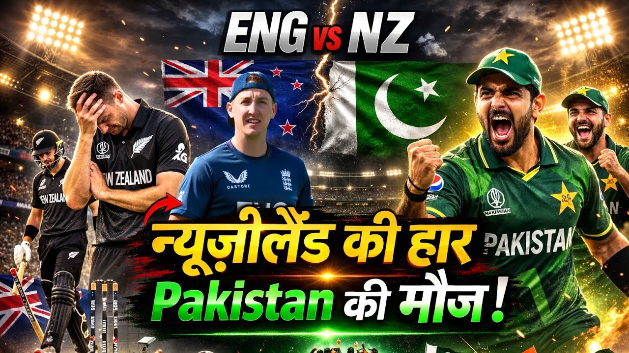 ENGvsNZ: England की जीत, Pakistan की मौज! Highlights #cricket 