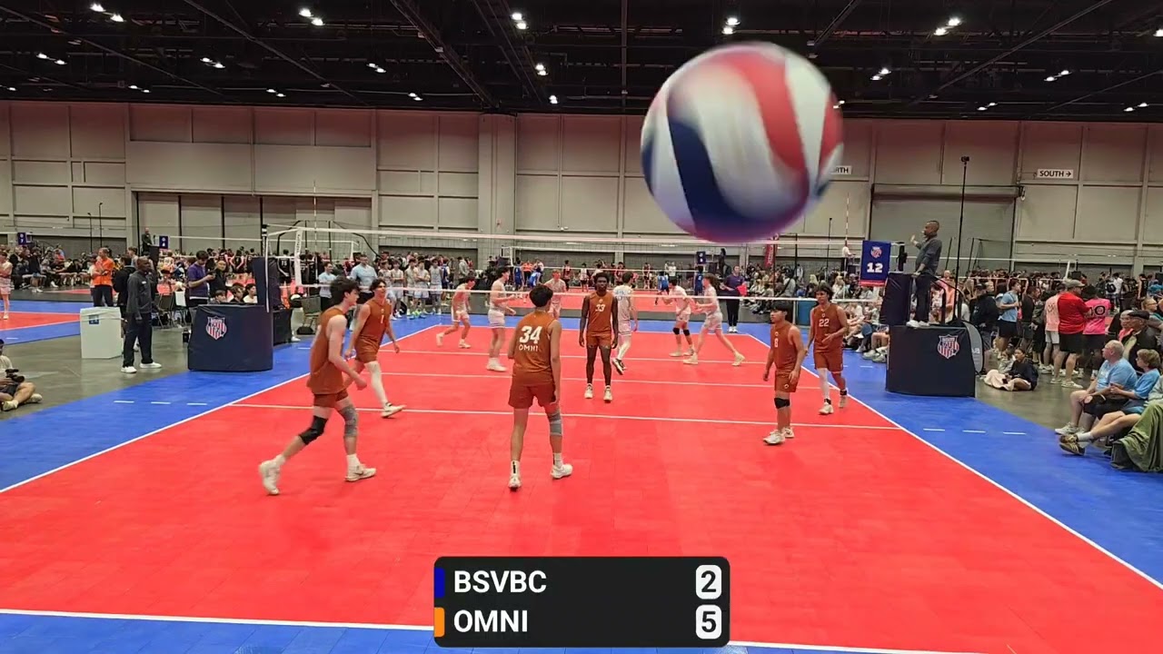 Abe Kniepkamp - USAV Nationals 2025 - BSVB 18U vs Omni