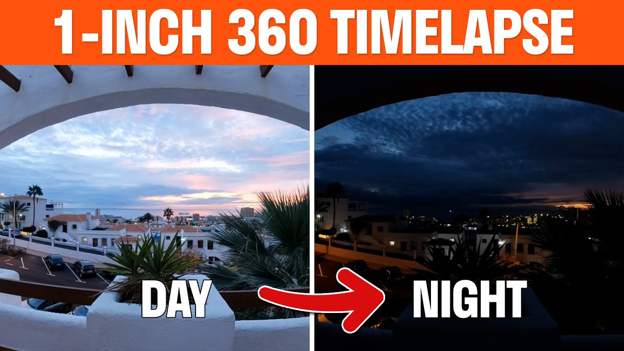 Insta360 ONE RS 1-INCH 360 Day To Night Timelapse Tutorial