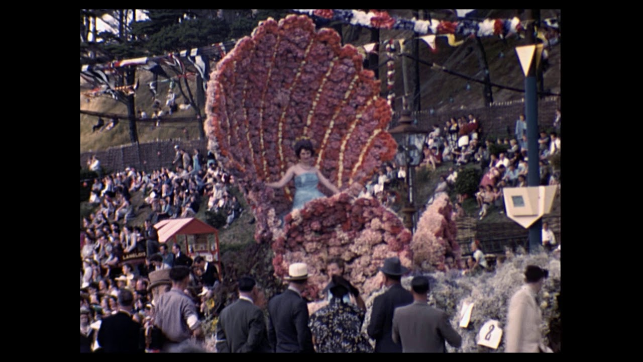 1953 Battle of Flowers, Jersey, Channel Islands