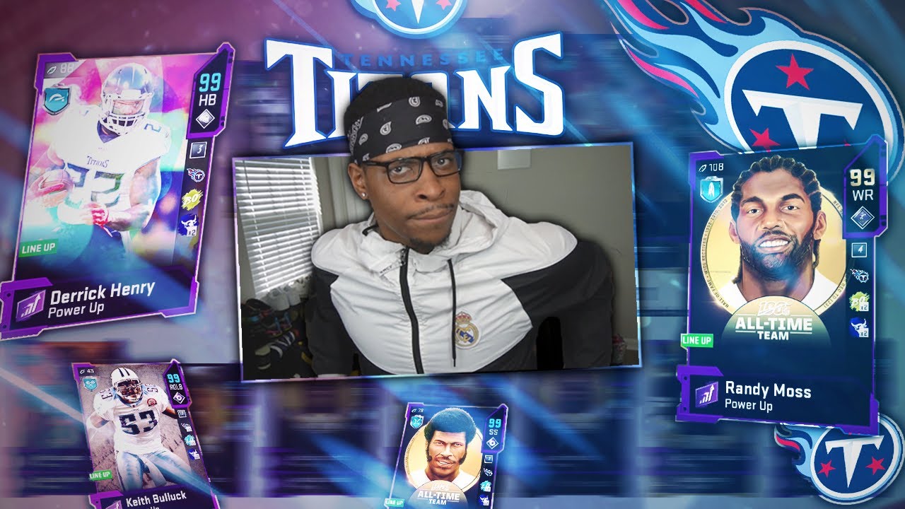 The All-Time Tennessee Titans Squad Team Builder ... Madden 20