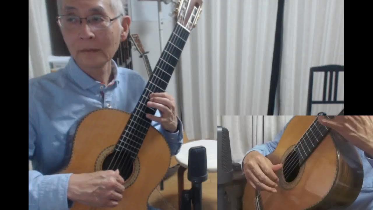 高齢者の為のclassicギター講座 No.116パークニングギター教則本第２巻p54 Advanced Bar Techniques