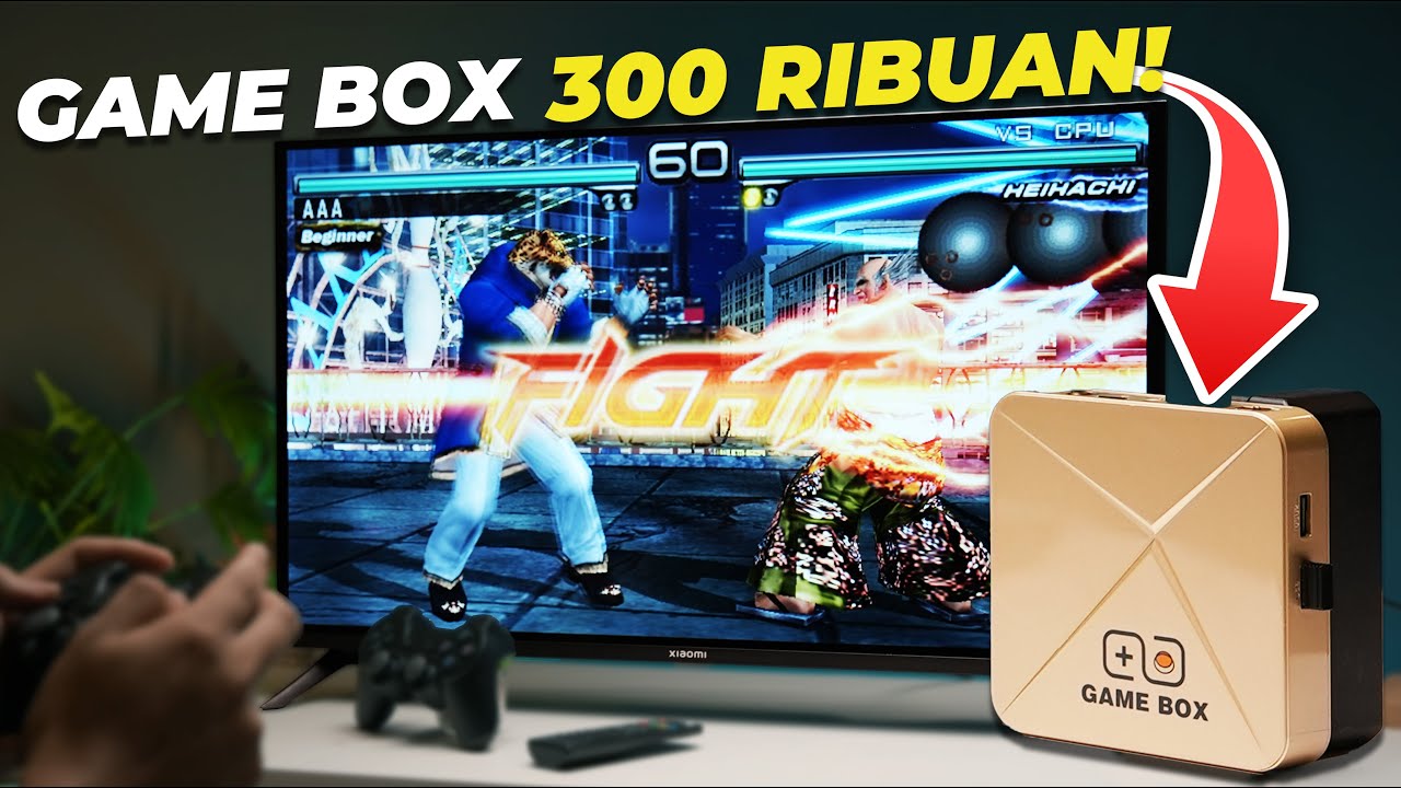 300 Ribuan | Bikin TV JADULmu jadi Android TV + Jadi Game STATION ! Gamebox Review
