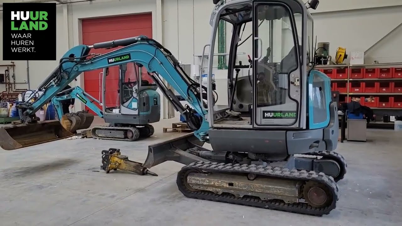 Minigraver 3,5 ton huren - Snelwisselsysteem voor model Wacker Neuson EZ38 - Instructievideo