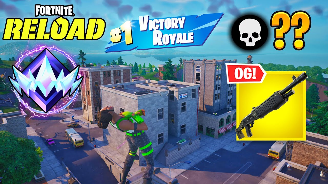 Fortnite Reload | High Kill UNREAL Ranked Win Full Gameplay (Keyboard & Mouse)
