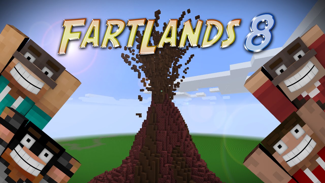 Minecraft: FARTLANDS #8 - POOP VOLCANO