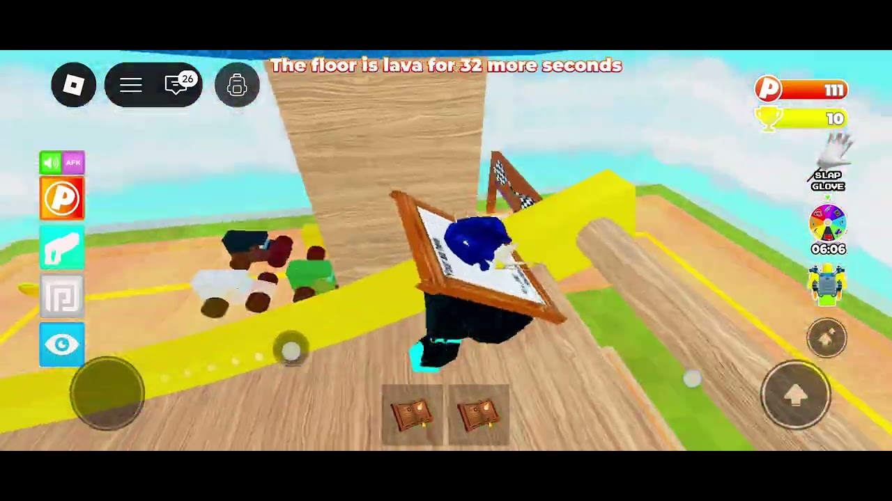 #roblox lava in the Floor with my Brother like and subscribe guys Please 😁😁😁😁 