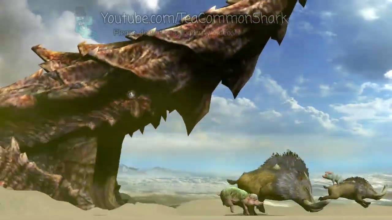 The 4 Pigs of Monster Hunter be like-