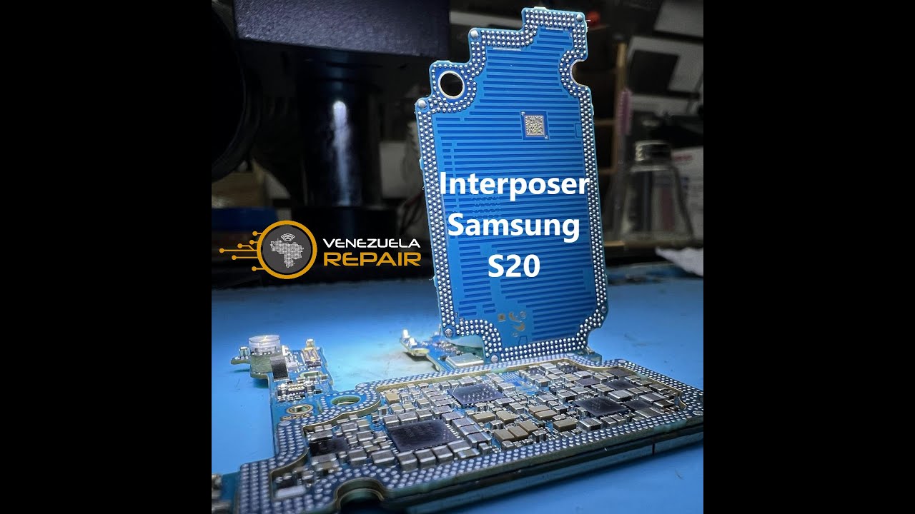 Separar interposer samsung s20 g981b g980f reballing