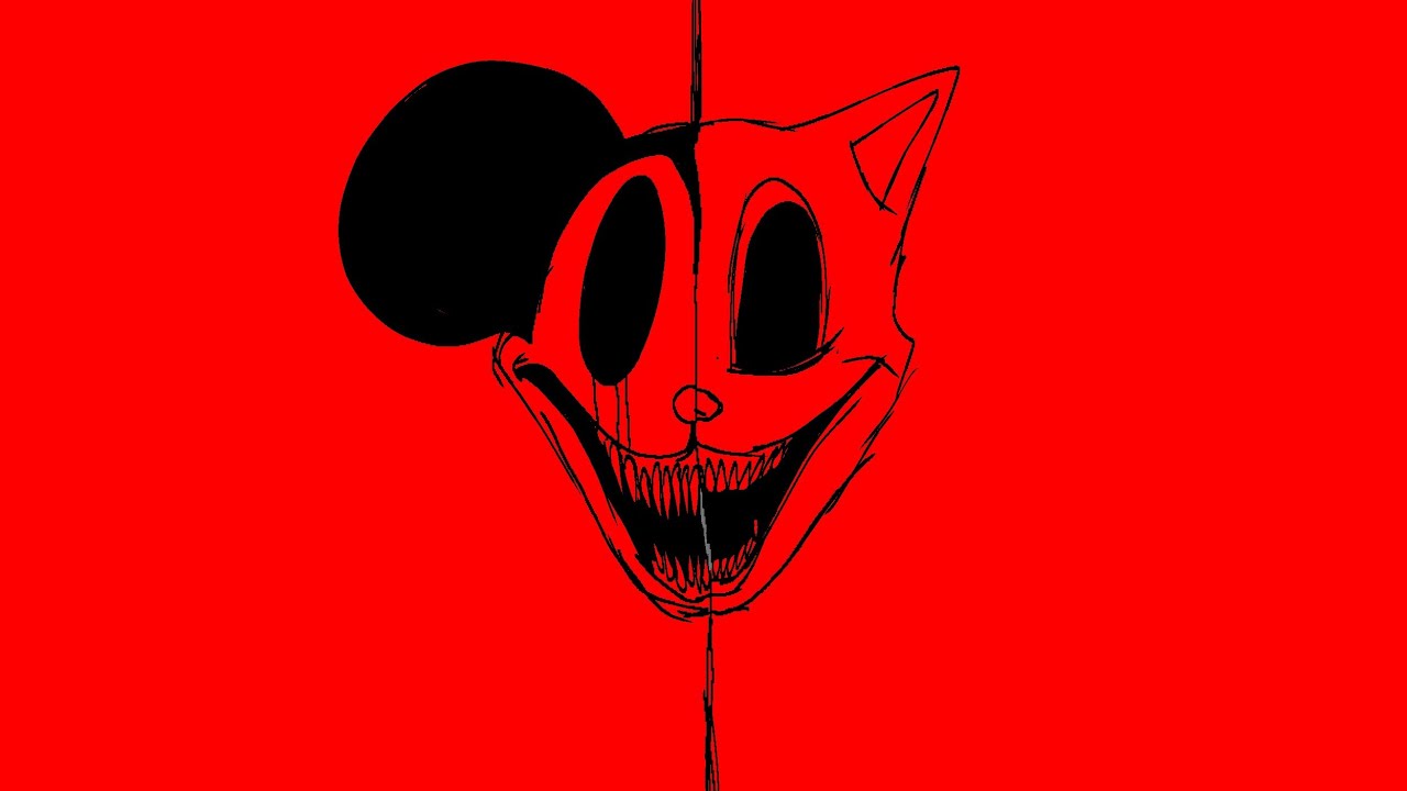 menticide cover but creepymouse and cartoon cat (especial 24 suscriptores xd)