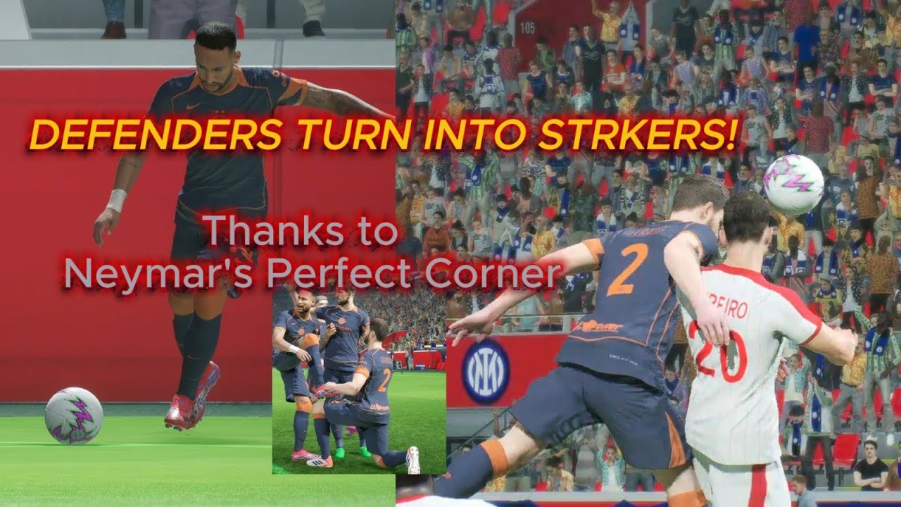 Neymar’s Perfect Corner Makes Defenders Strike! ⚽💥” ✅