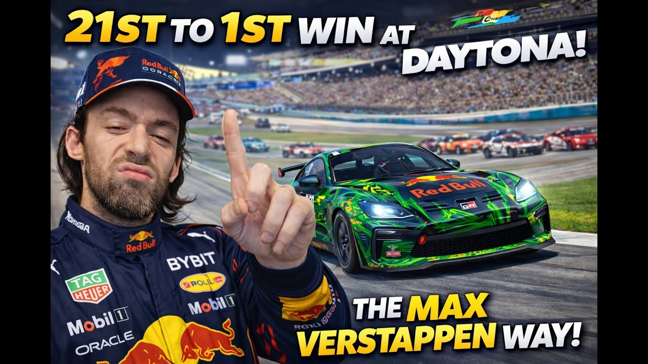 Looking like Max Verstappen (P21 to p1) at 