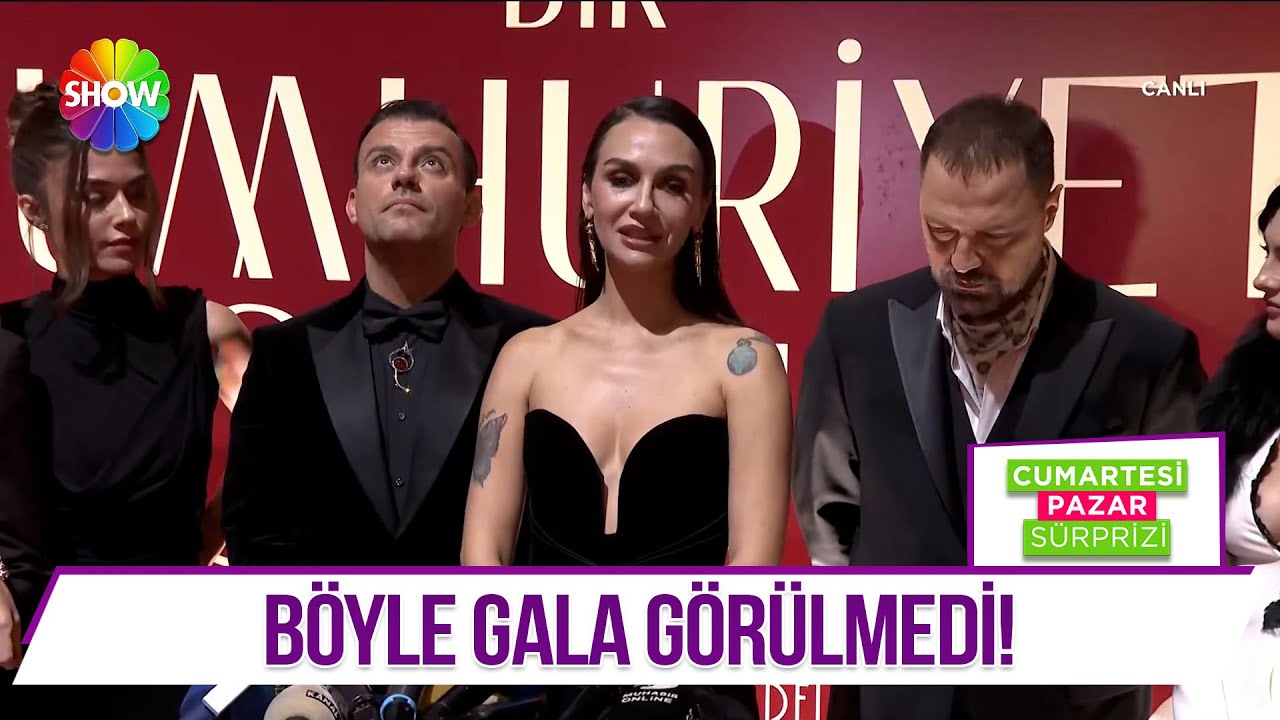 "Bir Cumhuriyet Şarkısı" filmine görkemli gala!