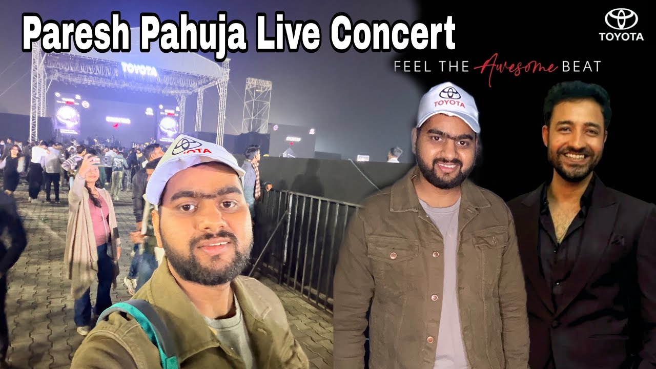 Paresh Pahuja LIVE Concert at Namo Ghat Varanasi (Rajendra Toyota 25th Anniv.)