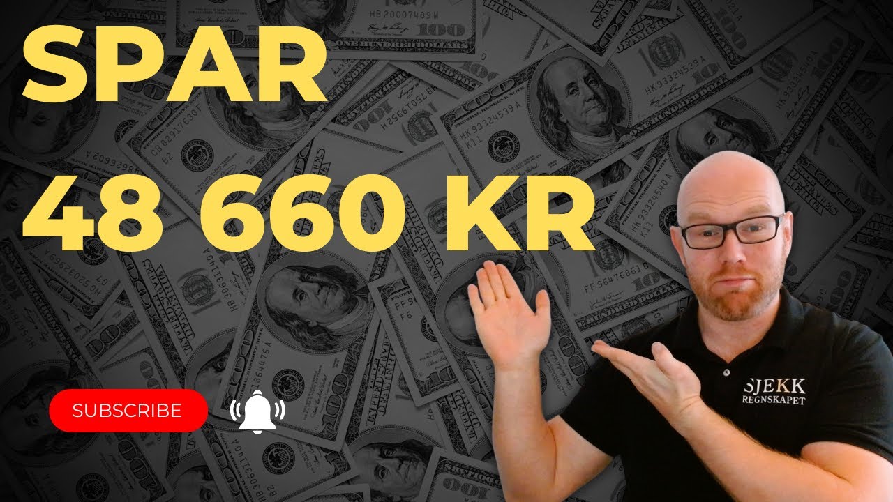 Lavere skatt: 48 660kr spart med 3 smarte fradrag. Hilsen regnskapsfører.