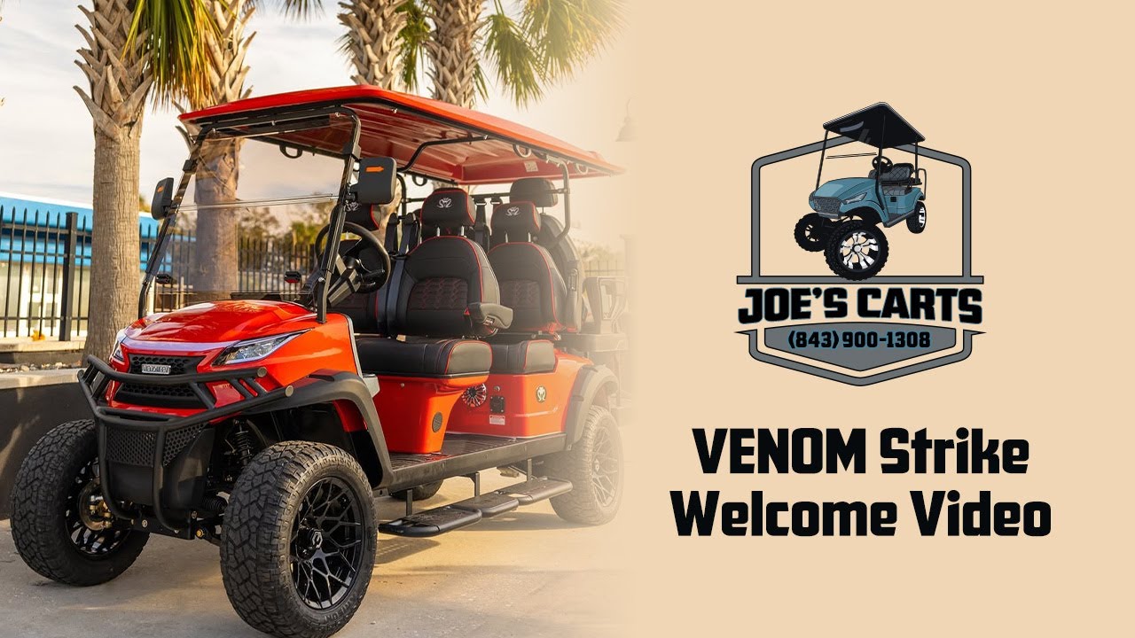 Welcome To Your New VENOM Strike Cart