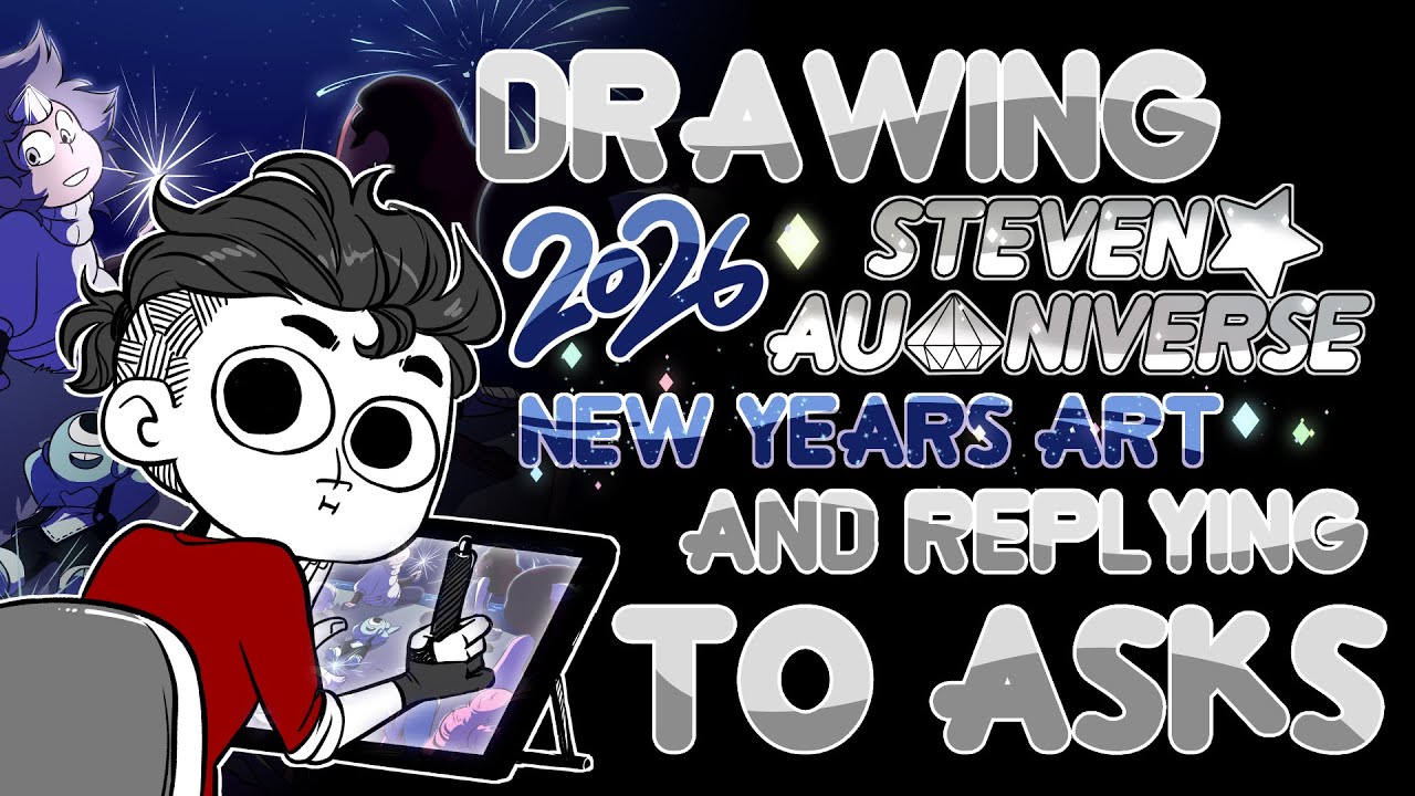 Drawin the 2026 New Years Poster and Answering Tapas Questions