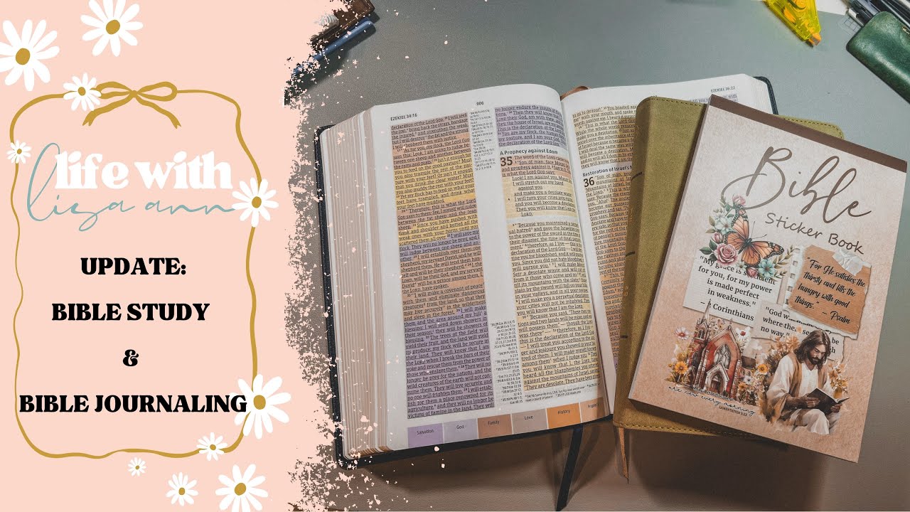 Bible Study Update | Bible Journaling | Notetaking | Birthday Haul! 🥳 #biblejournaling | CSB Bible
