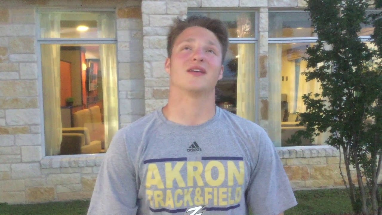 Akron's Matt Keim reflects on the pole vault at the NCAA Outdoor T&F Championships - 6/5/19