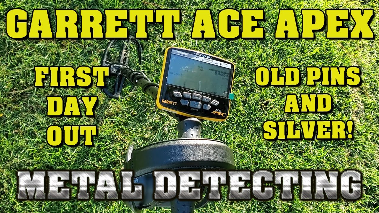 Metal Detecting:  Garrett Ace Apex - First Day Out