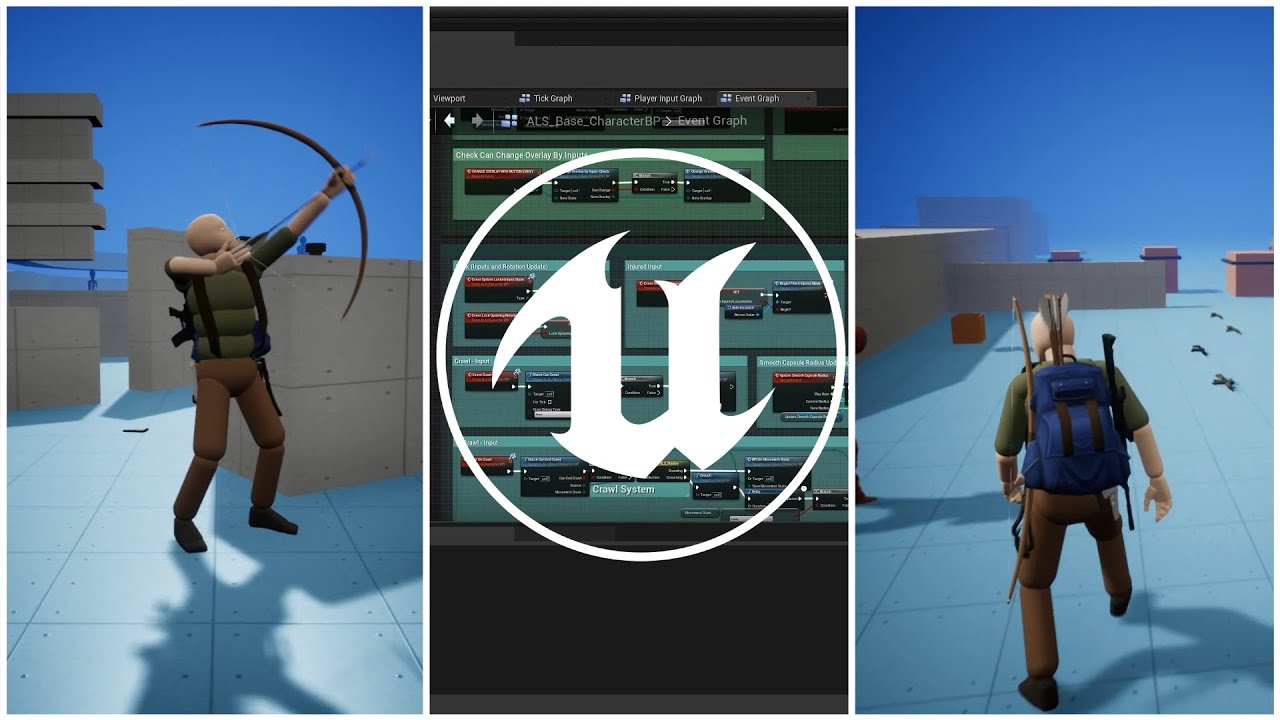 UE4 - Bow System With ALSv4 (IWALS 1.9 Preview)