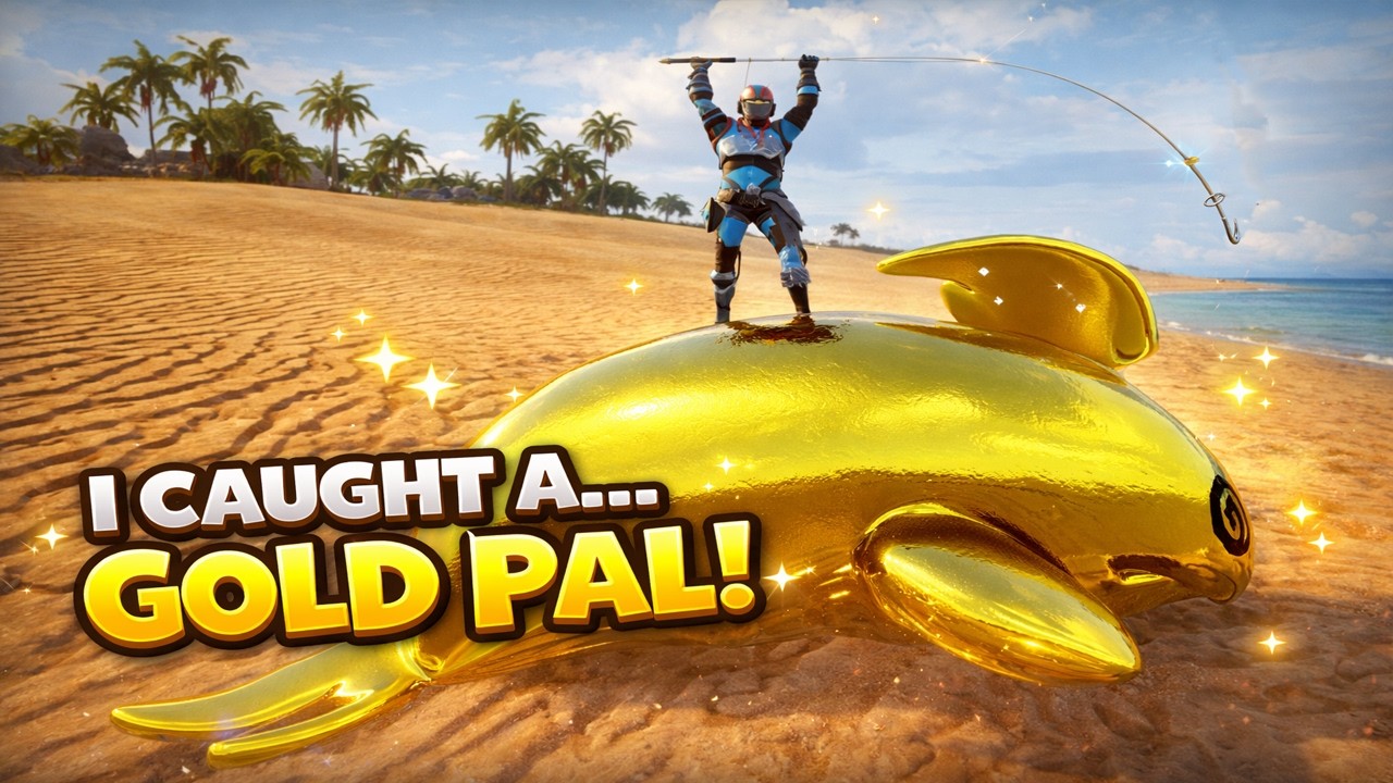 We Caught a GOLD Pal While Fishing | Palworld In 2026