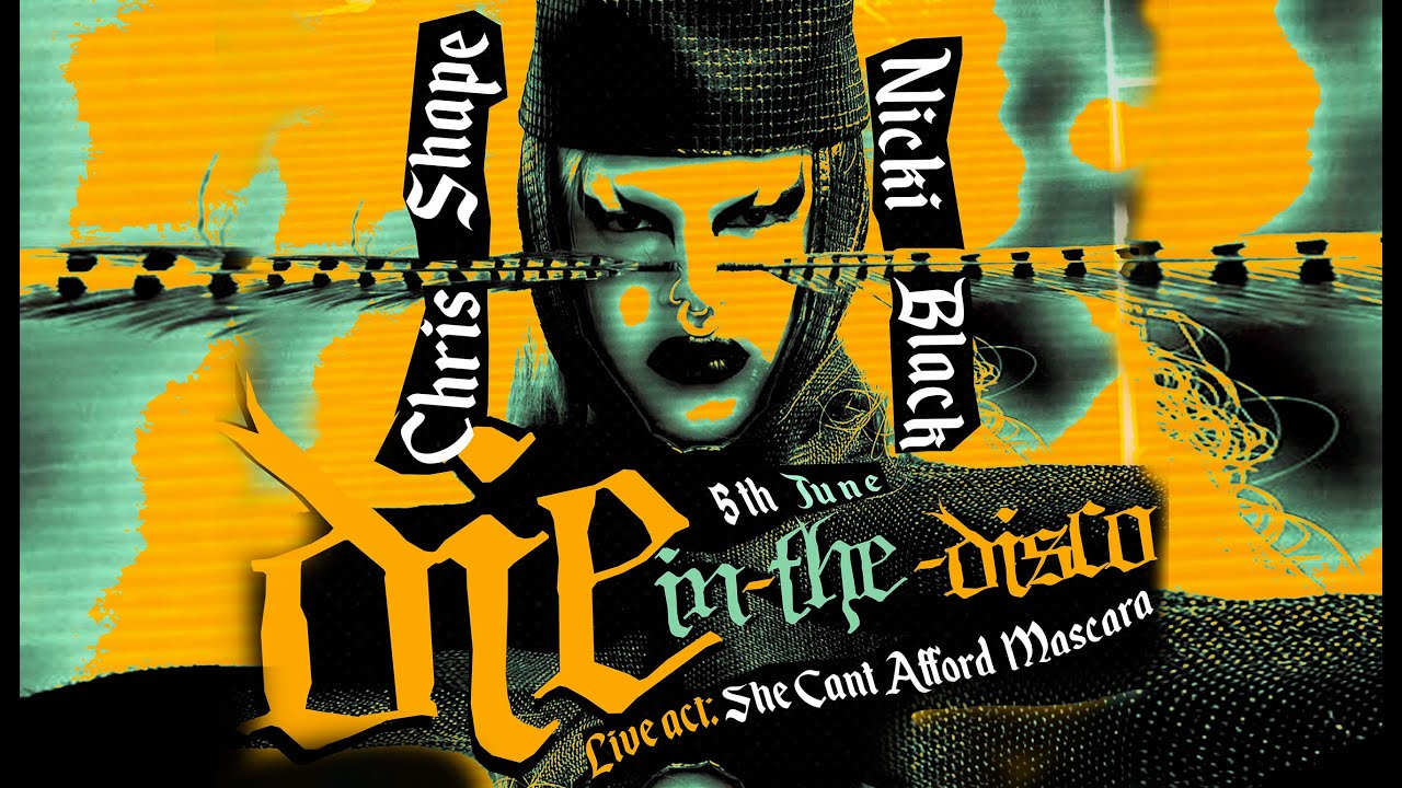 DIE IN THE DISCO #12 - Ebm, Tbm, Dark Techno, Darkwave.