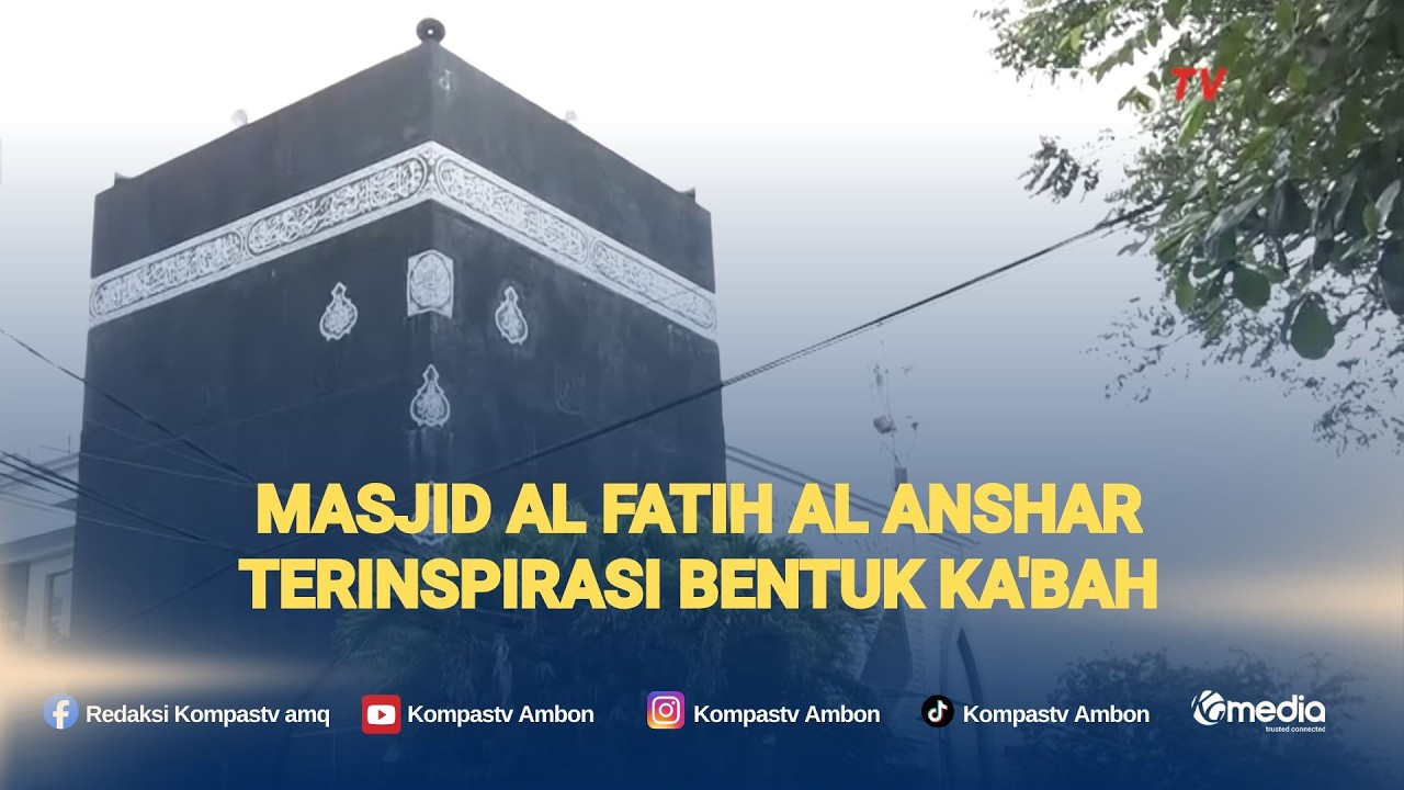 Masjid Al Fatih Al Anshar Terinspirasi Bentuk Ka'bah