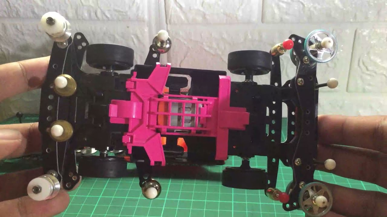 BUILD SIDE DAMPER MS CHASSIS AVANTE MK.II PINK SPECIAL PART 2