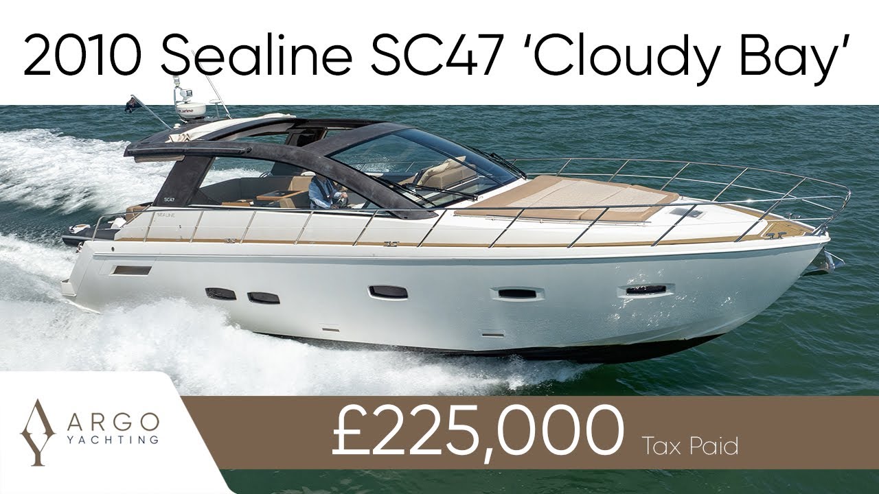 2010 Sealine SC47 'Cloudy Bay' | FOR SALE NOW in Hamble, UK