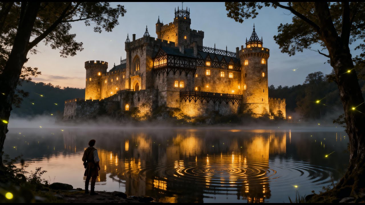 Whispers of the Forgotten Keep - Calm Medieval Music & Ambience
