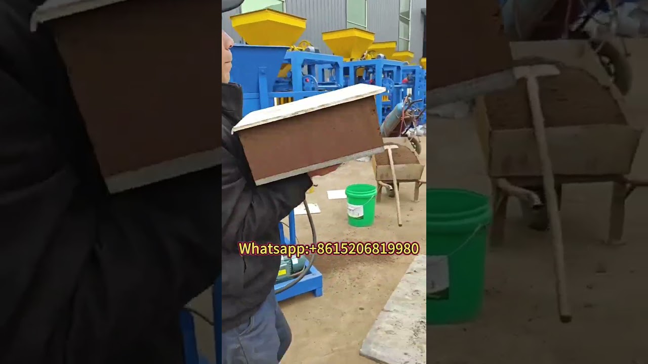 small hydaulic press earth soil clay brick making machine for widows blocks